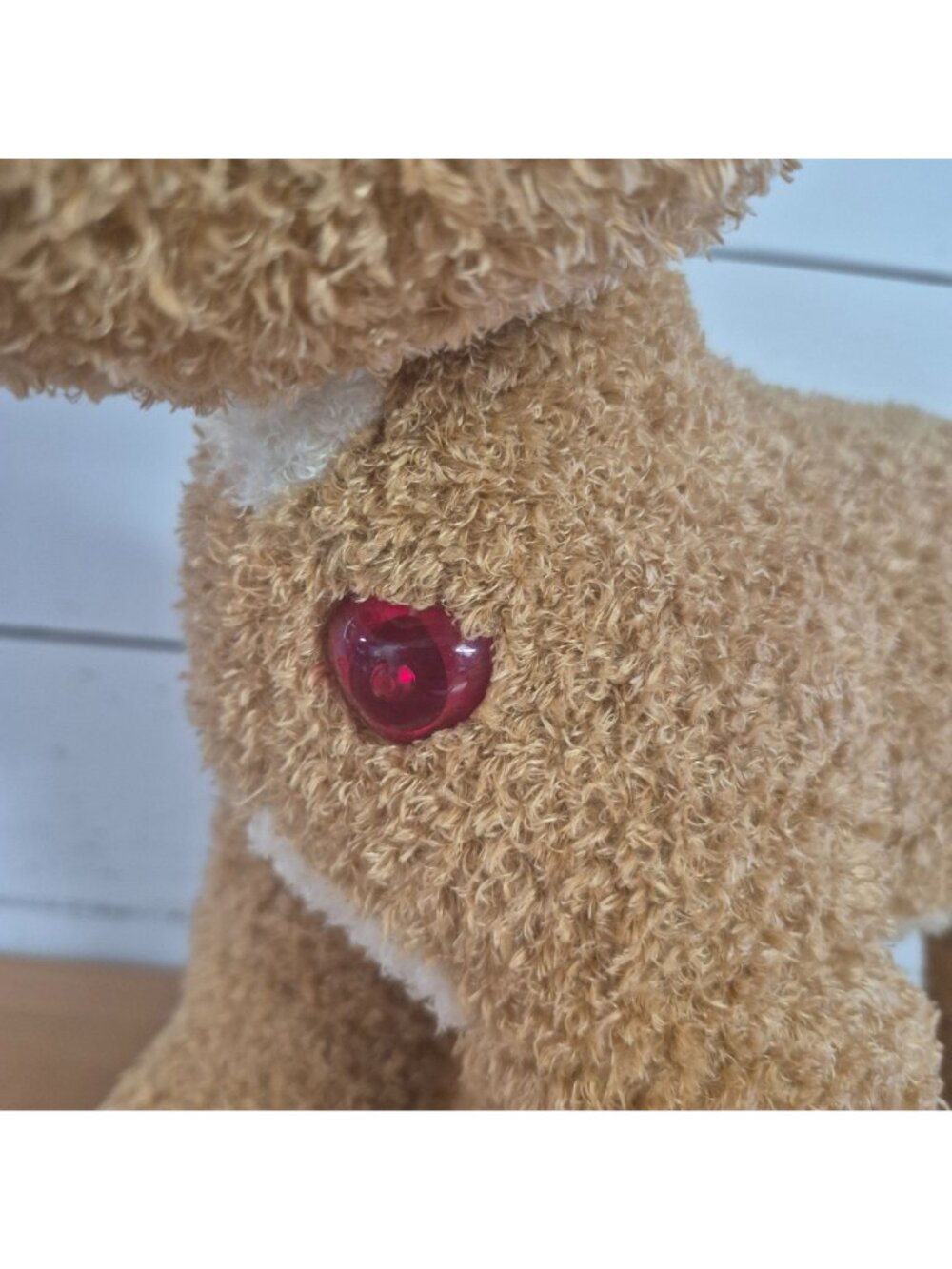 Build-A-Bear Plush Deer With Red Polka Dot Bow & Heart Gem 14" Soft Stuffed Toy - Picture 4 of 8
